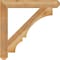 Ekena Millwork Balboa Craftsman Rough Sawn Bracket, Western Red Cedar, 4"W x 32"D x 32"H BKT04X32X32BOA04RWR - alternate 3